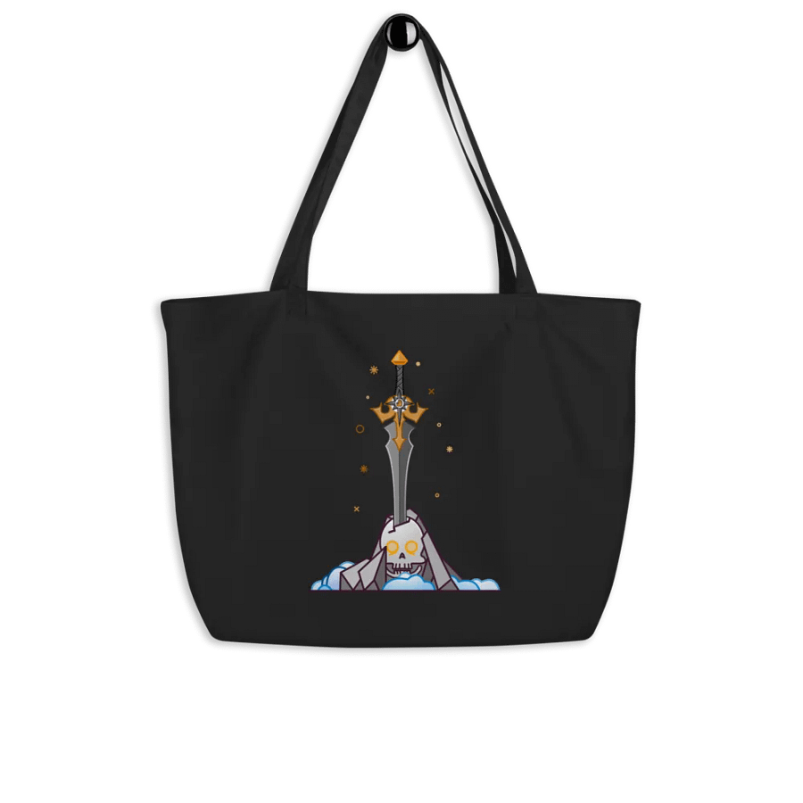 Sword in the Skull - Argent Variation - Cotton Tote product image (4)