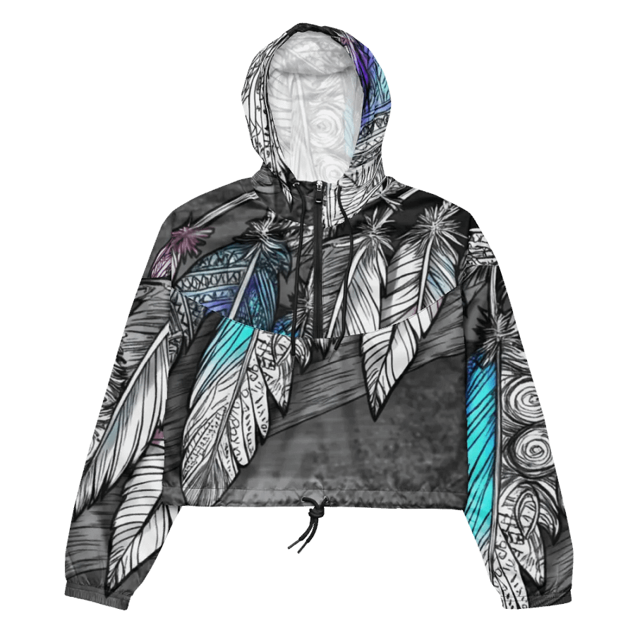 G Feathers, Women's Cropped Windbreaker product image (4)