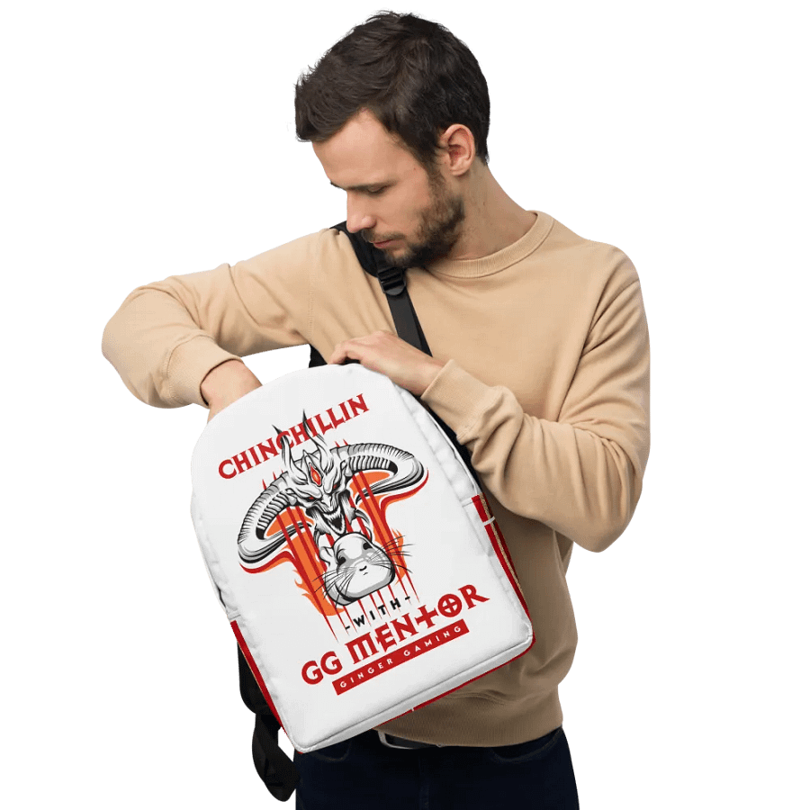 Chinchillin With GGMentor Backpack! product image (9)