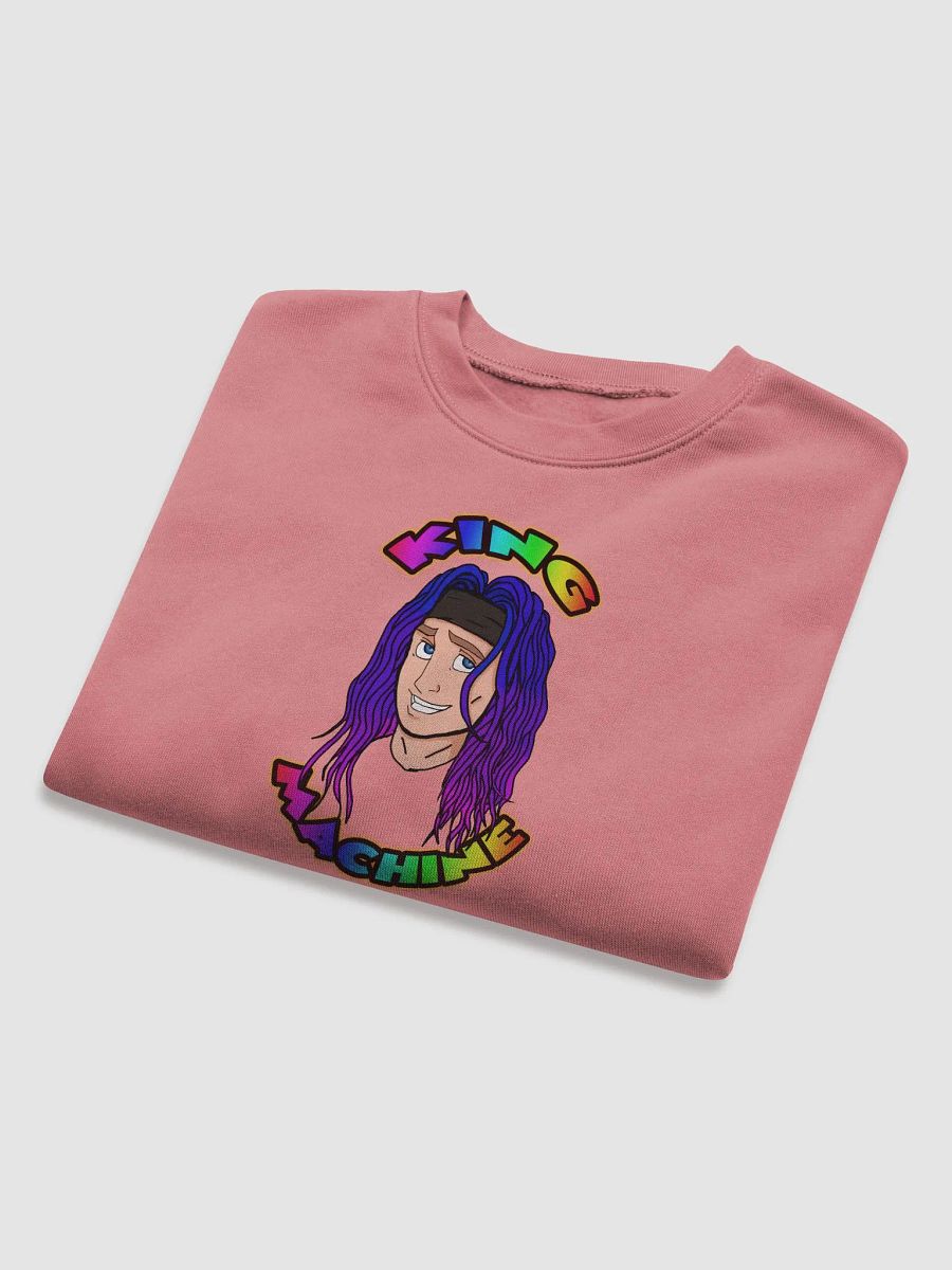 rainbow Fleece Crop Sweatshirt product image (8)
