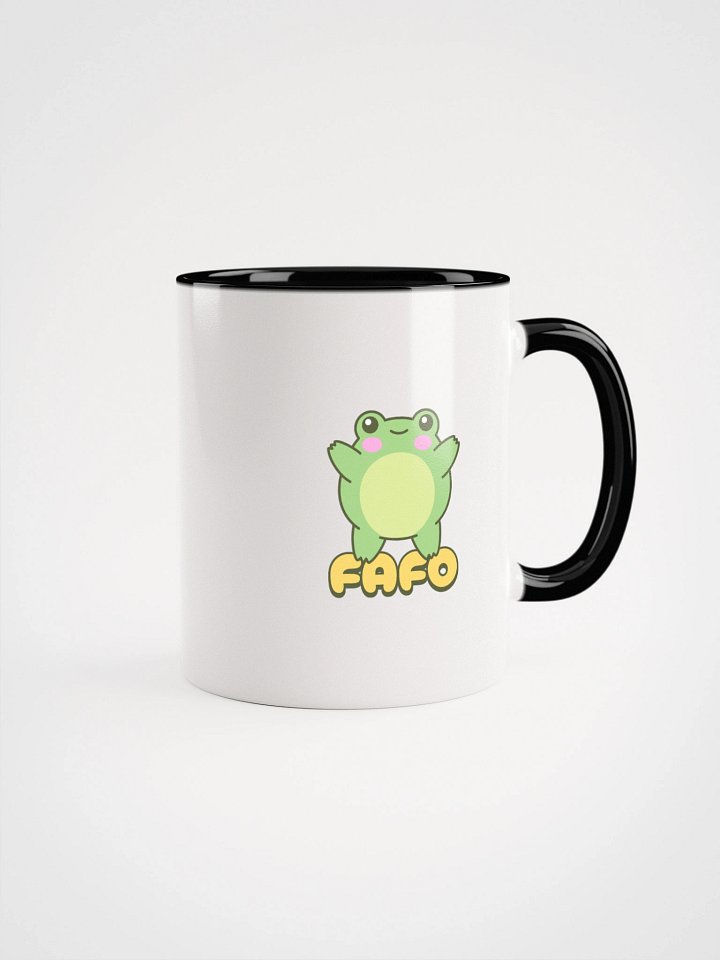 FAFO Frogs Ceramic Mug product image (1)