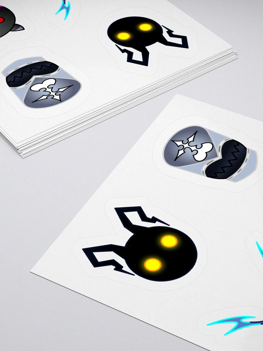 Kingdom Hearts Enemy Mascot Sticker Sheet product image (4)