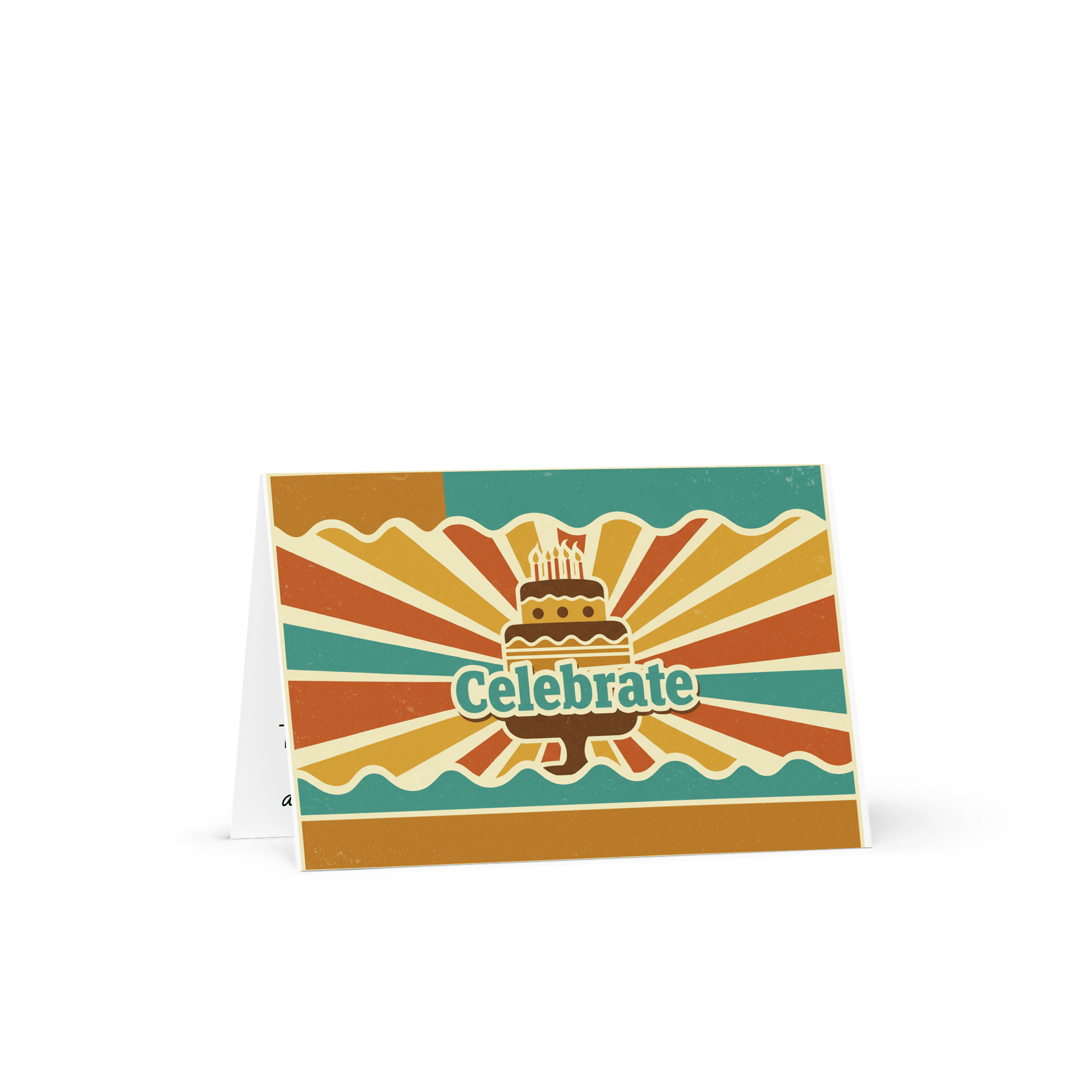Birthday card - General tone - Template product image (1)