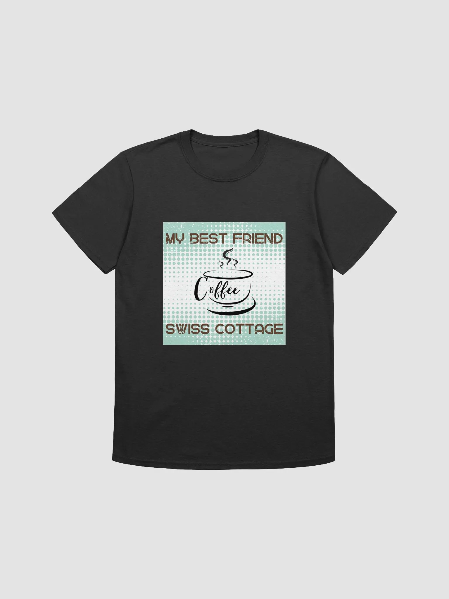 Vintage Coffee Cup Distressed T-Shirt product image (2)