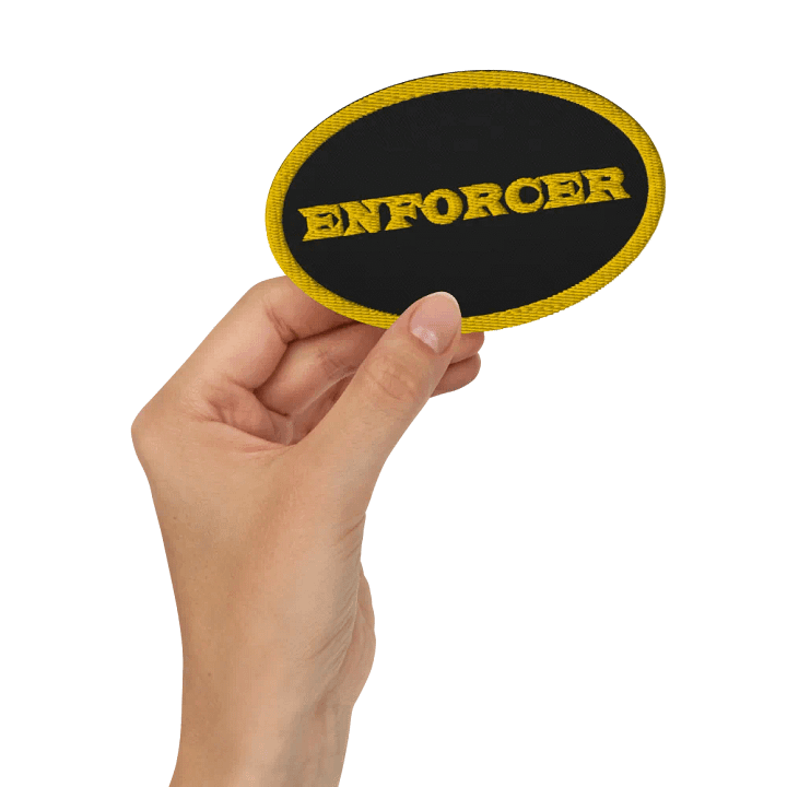 "Motorcycle Club" Embroidered Patch (Enforcer) product image (2)