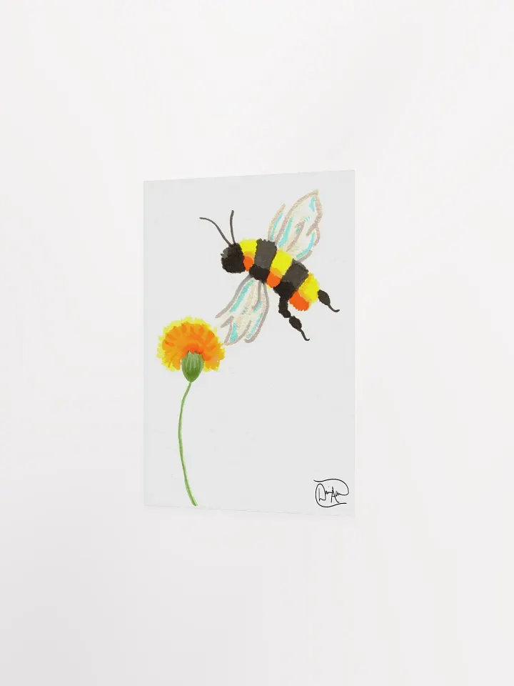Beebert & The Dandelion Watercolour Print product image (2)