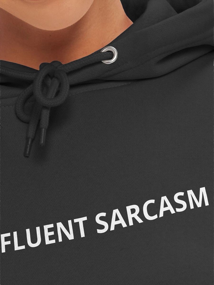Fluent Sarcasm Hoodie product image (3)