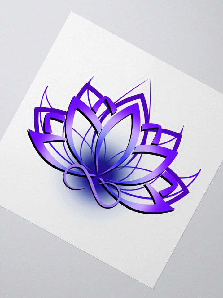 Flexxfinity Lotus KissCut Sticker product image (4)
