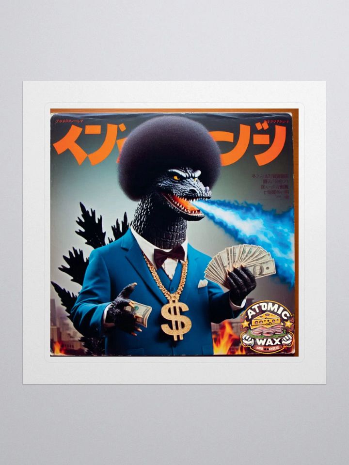 Pimpzilla Wants His Money Sticker product image (2)