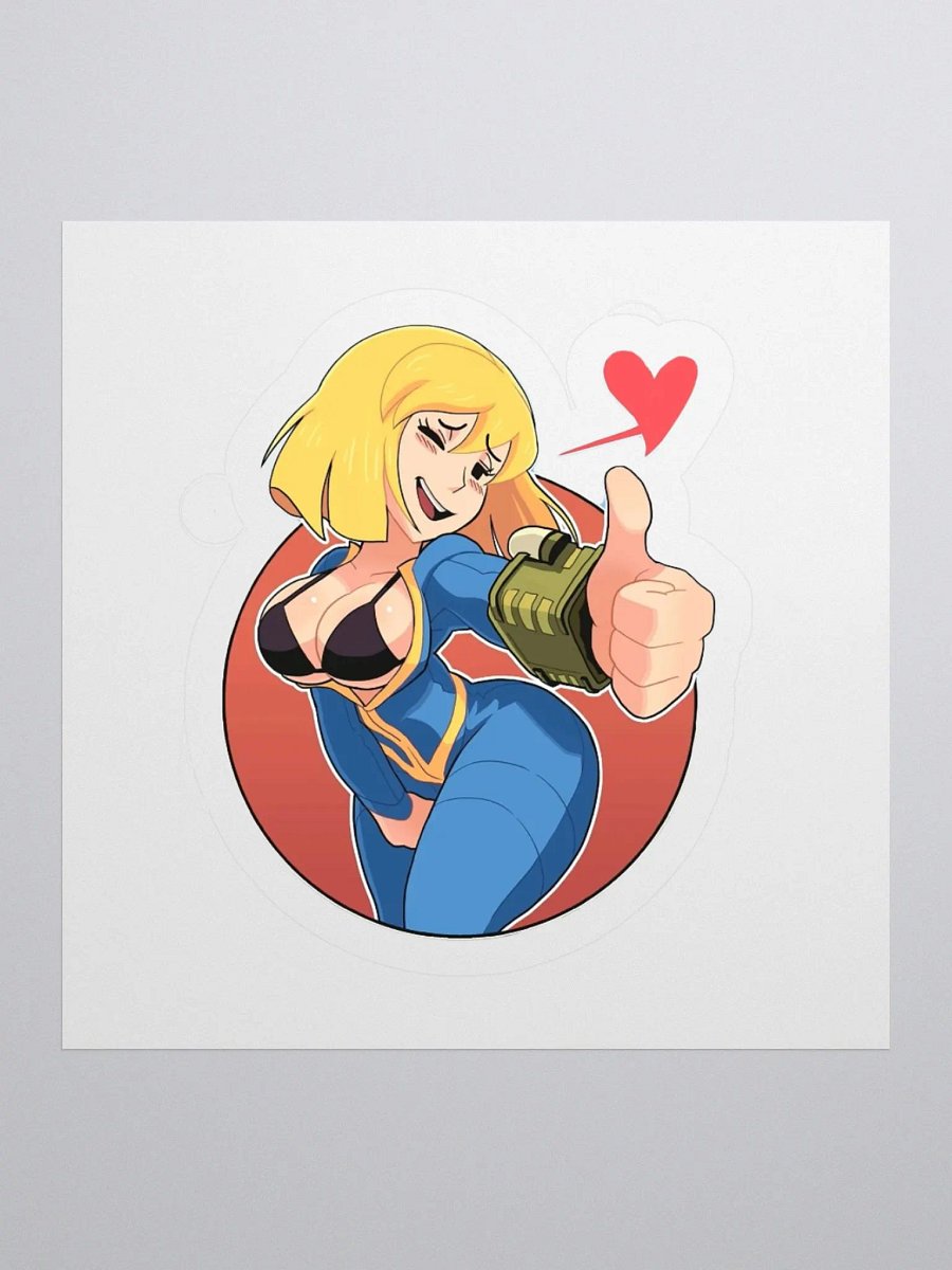 Vault Girl "Fun Time" Sticker product image (1)