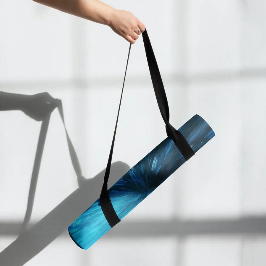 Endless Blue Yoga Mat product image (7)