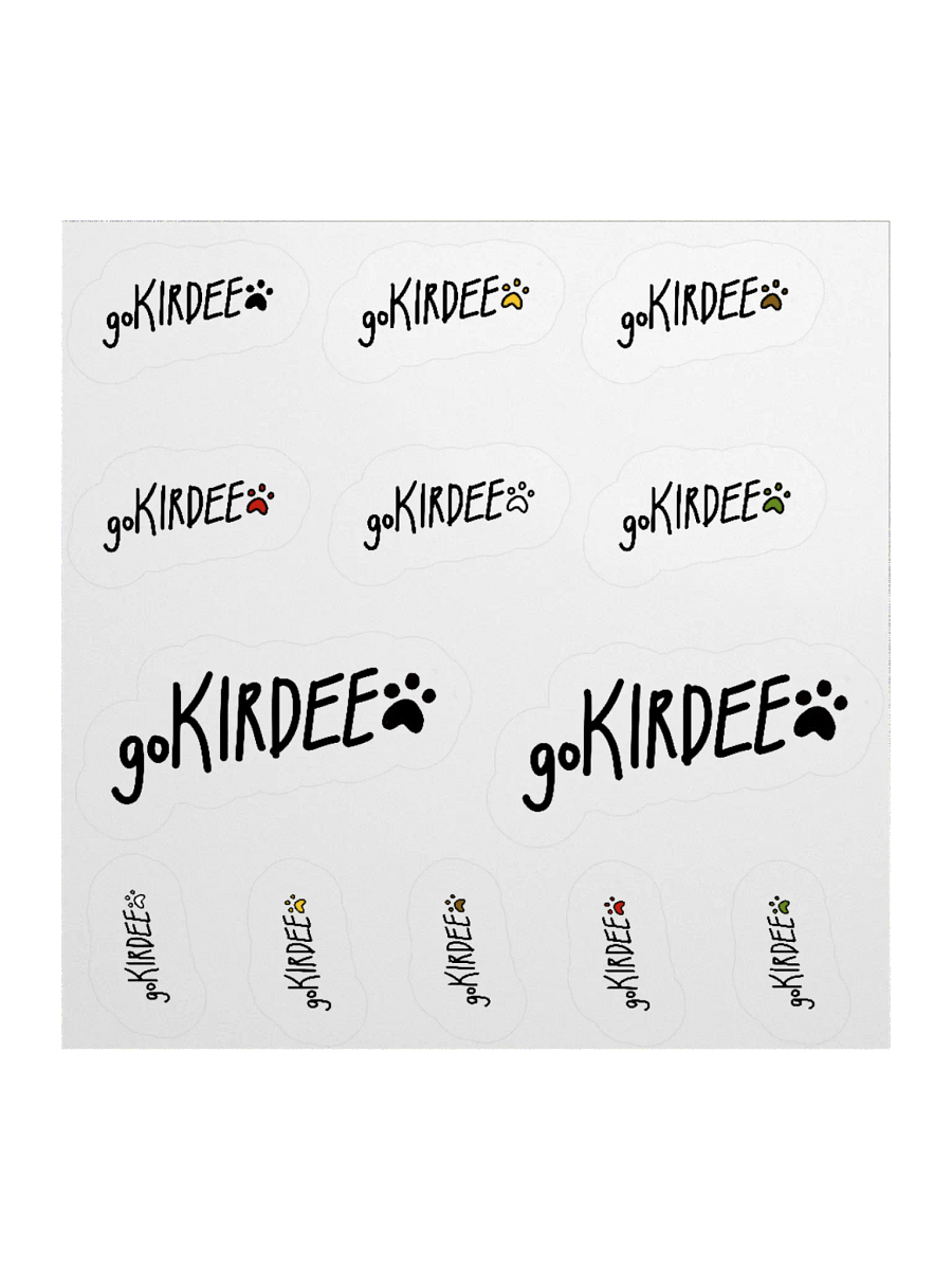 kirdee signature sticker sheet product image (1)
