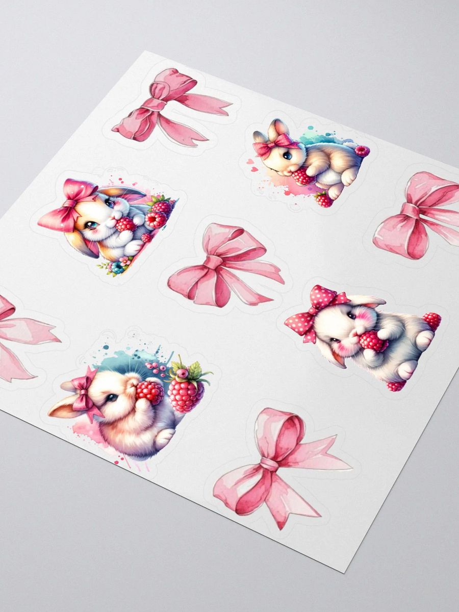 Bunny Bows Vinyl Stickers product image (3)