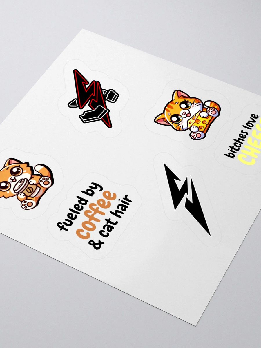 Cat Sticker & Sparkey Sheet product image (3)