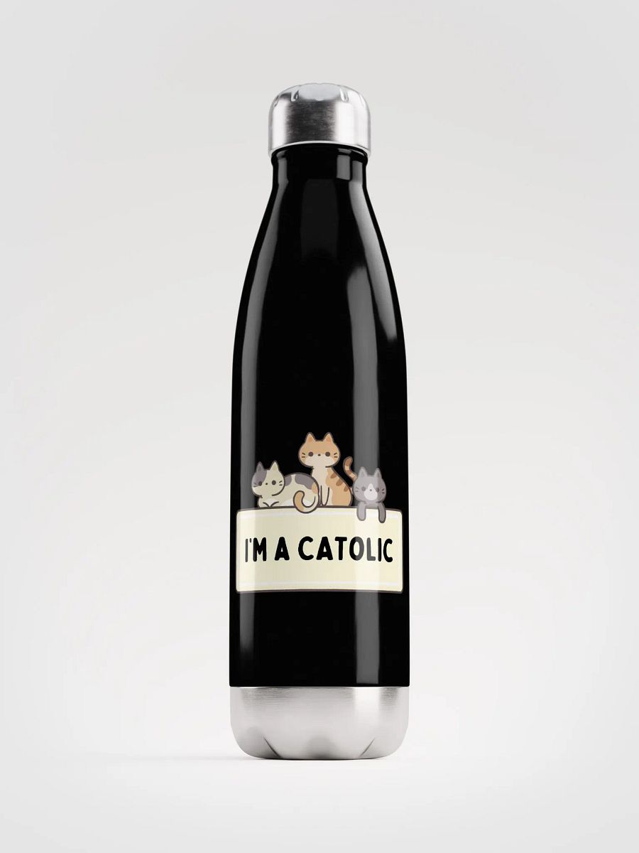 CATolic Cartoon Stainless Steel Water Bottle product image (1)