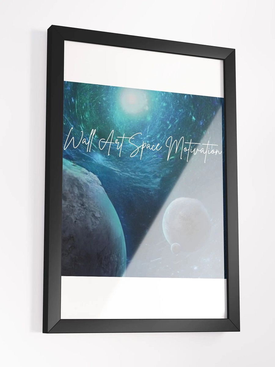 Art Space Framed High-Quality Matte Poster (in) product image (3)
