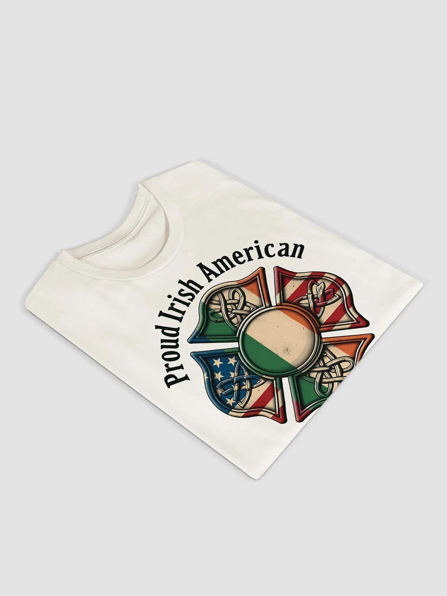 Proud Irish American Firefighter - Supreme Comfort Unisex T-Shirt product image (5)