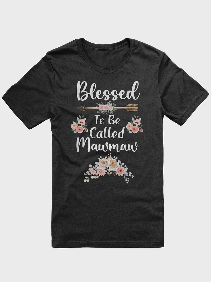 Blessed To Be Called Mawmaw Floral Mothers Day Unisex T-Shirt product image (1)