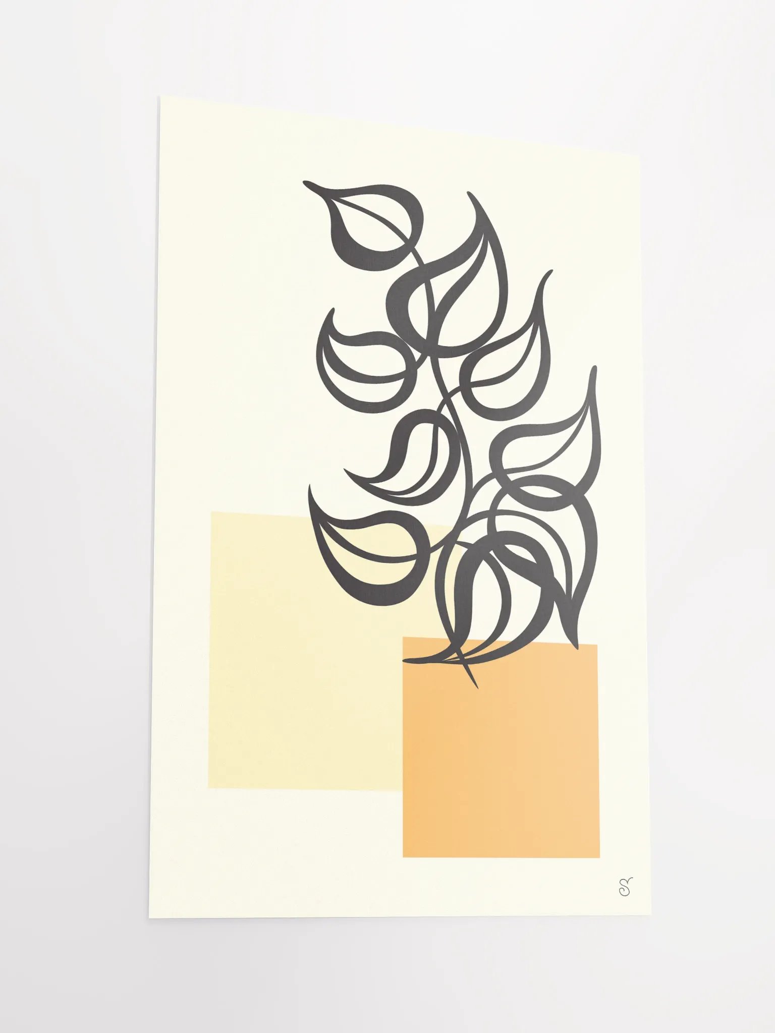 Vibrant Matte Poster Print - Abstract Image No. 2 product image (6)