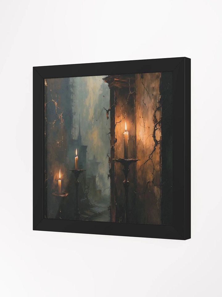 Candlelit Gothic Framed Print product image (17)