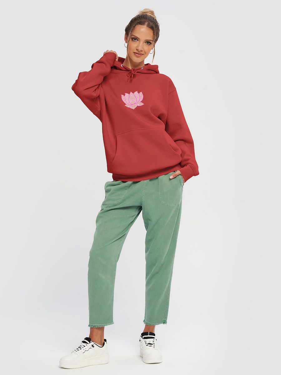 Lotus Blossom Gold-Trimmed Hoodie product image (5)