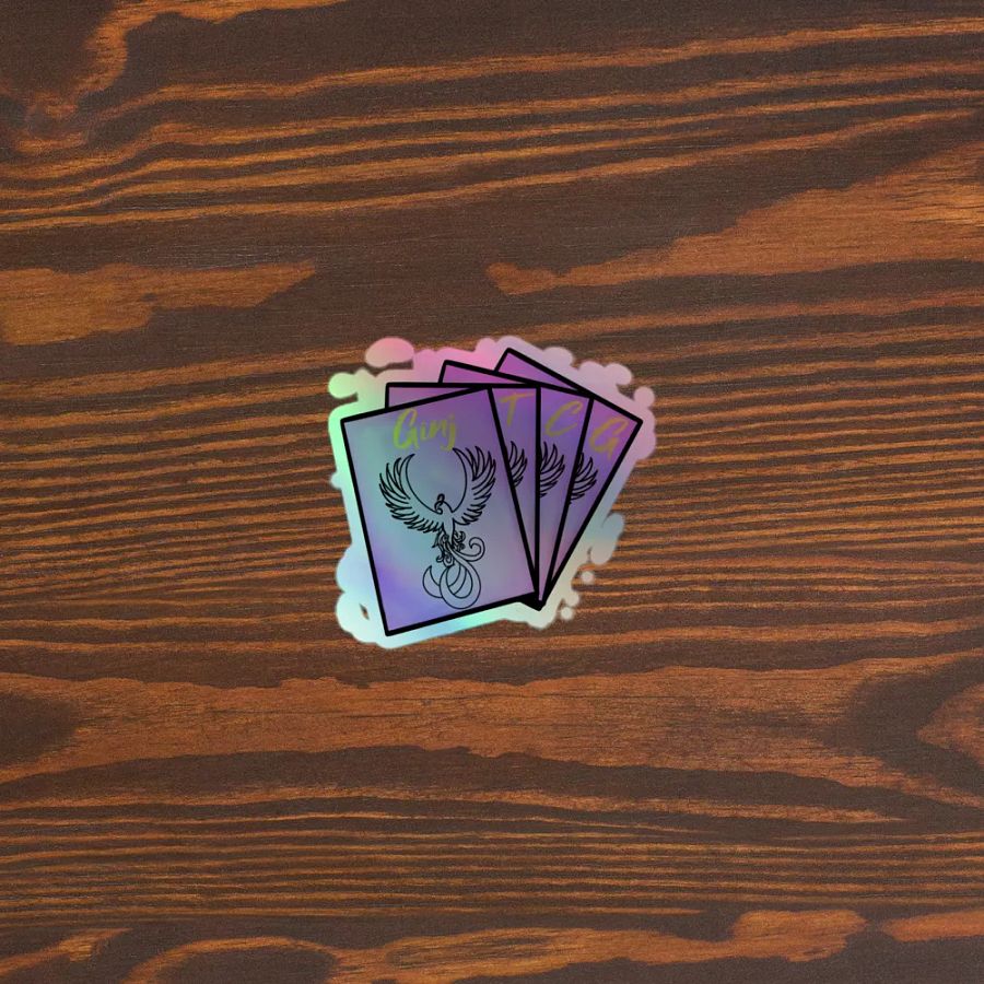 GinJTCG Holographic Sticker product image (5)