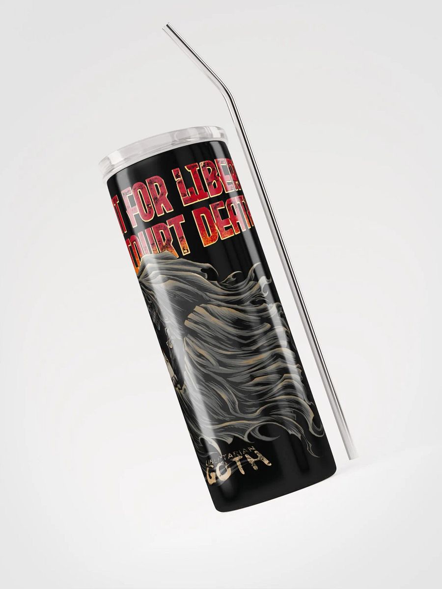 Courting Death Stainless Steel Tumbler product image (3)