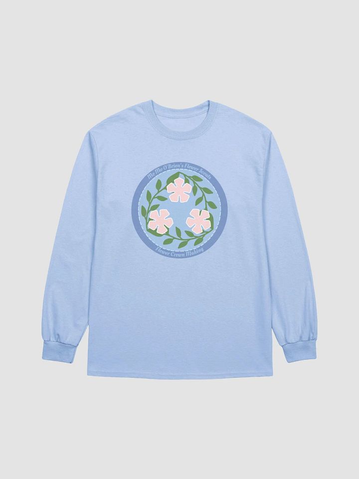 Flower Crown Making Badge Long Sleeve T-Shirt product image (1)