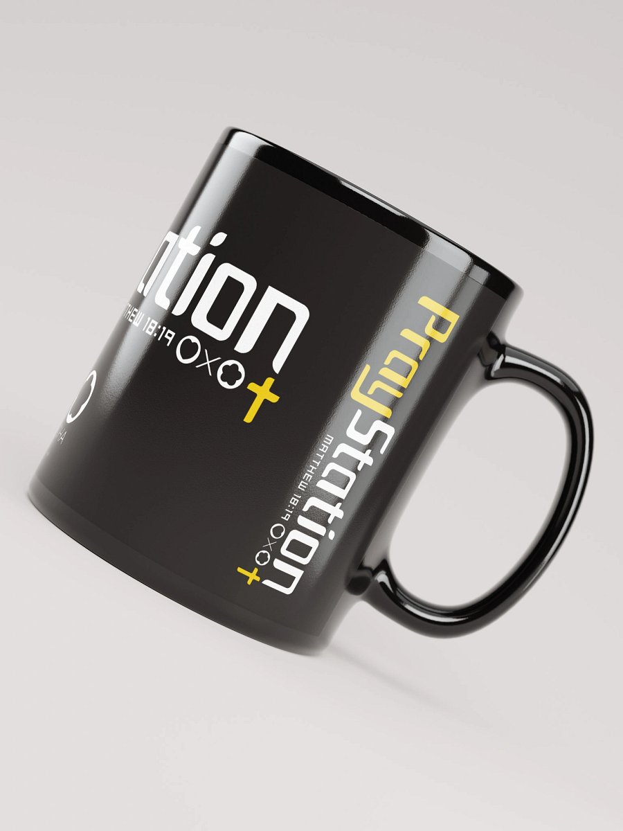 LXA PrayStation Mug - Black | Love X Aloha - Faith Collection | Premium Christian Merch product image (8)