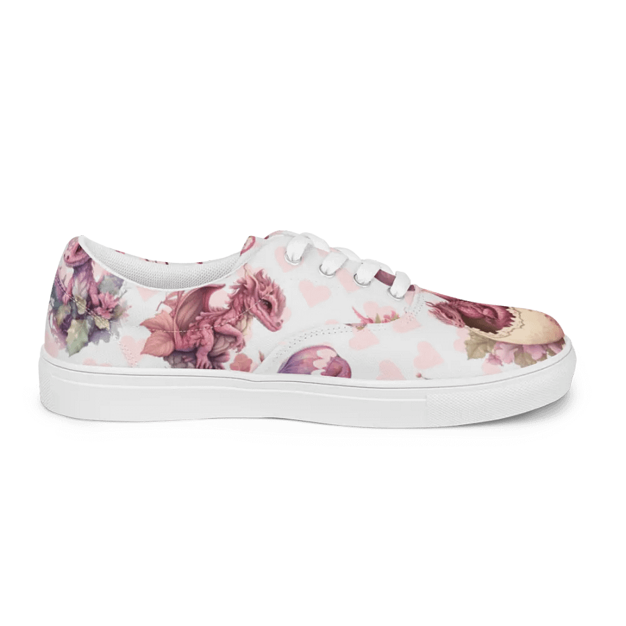 Whimsical Dragon Fantasy Lace-Up Shoes product image (9)