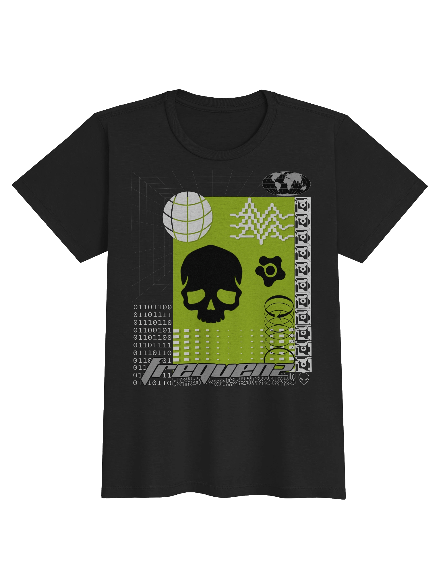 Frequenz Graphic T-Shirt (Woman, Semi-Fitted) product image (1)