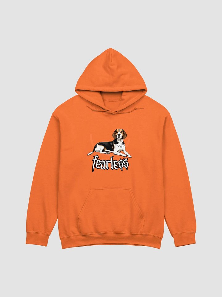 Fearless Beagle Orange Hoodie product image (1)