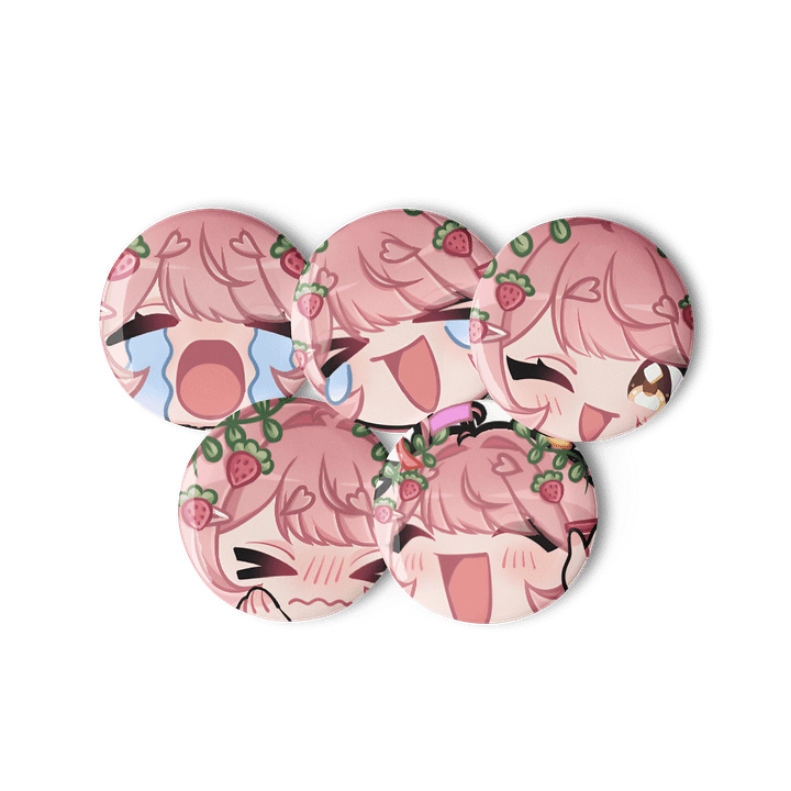 Pixy Emote Pin Set product image (2)