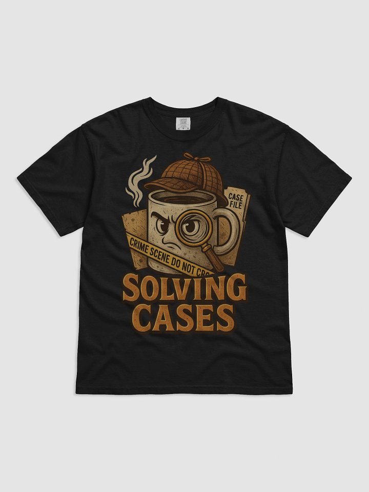 Solving Cases - Heavyweight T-Shirt product image (2)
