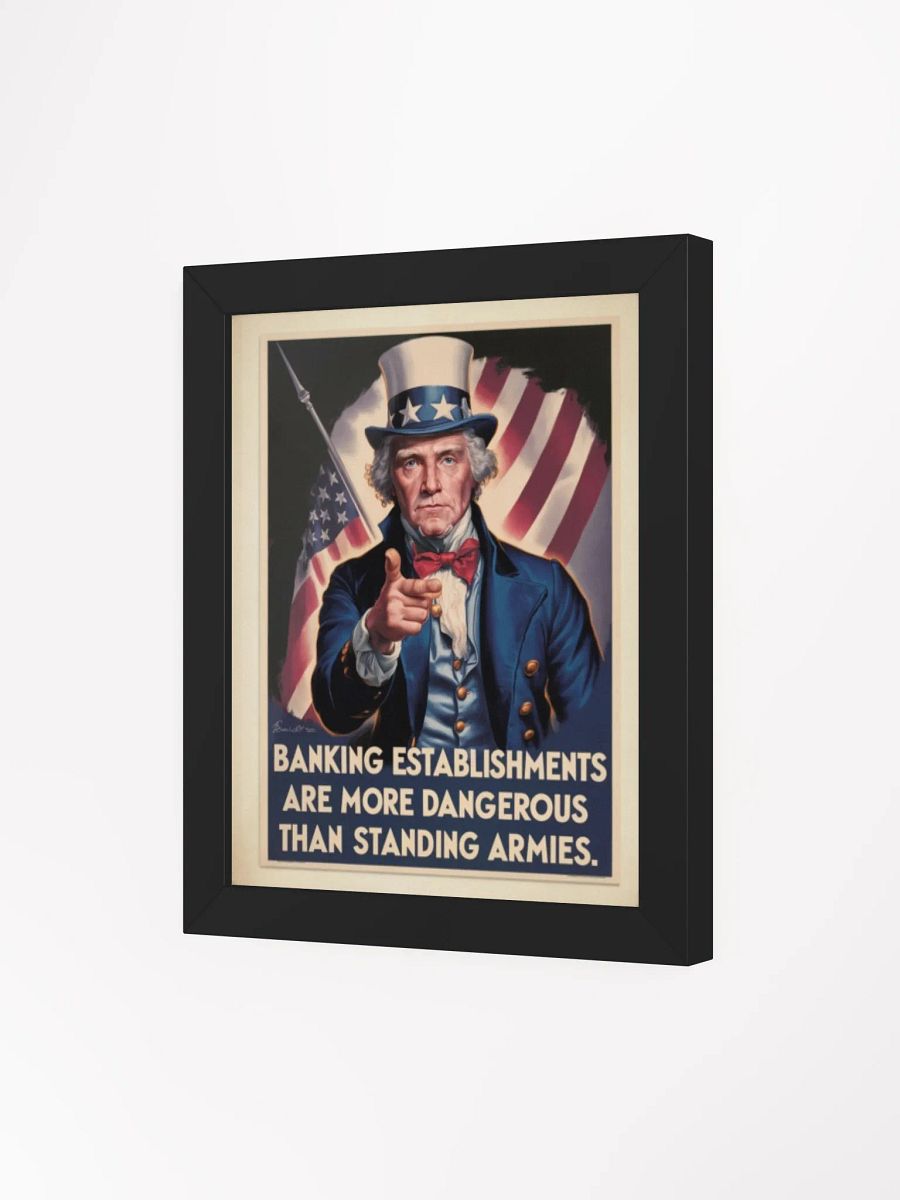 Thomas Jefferson Quote - Banking Establishments are More Dangerous Than Standing Armies product image (13)