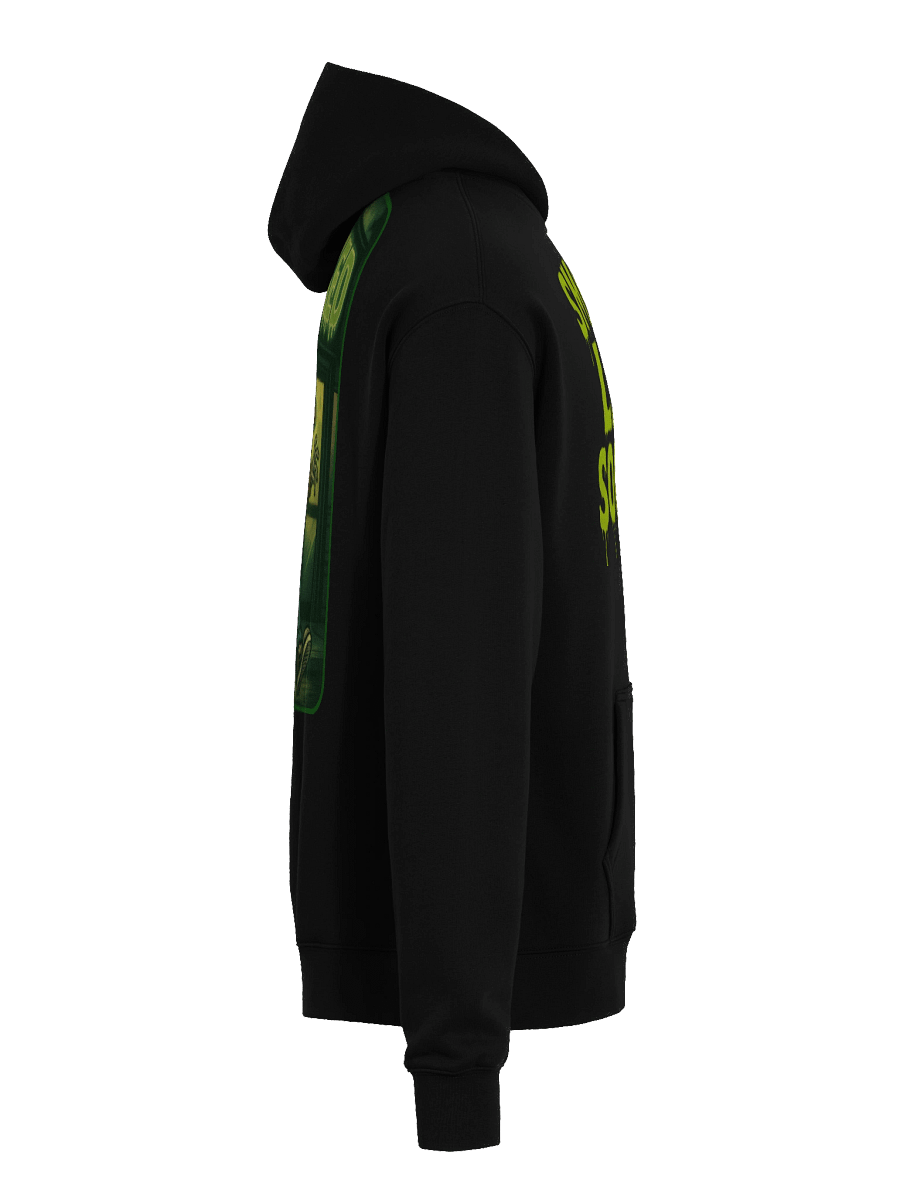 Smacked Streetwalker – Skeleton Smoke Session Oversized Hoodie product image (8)