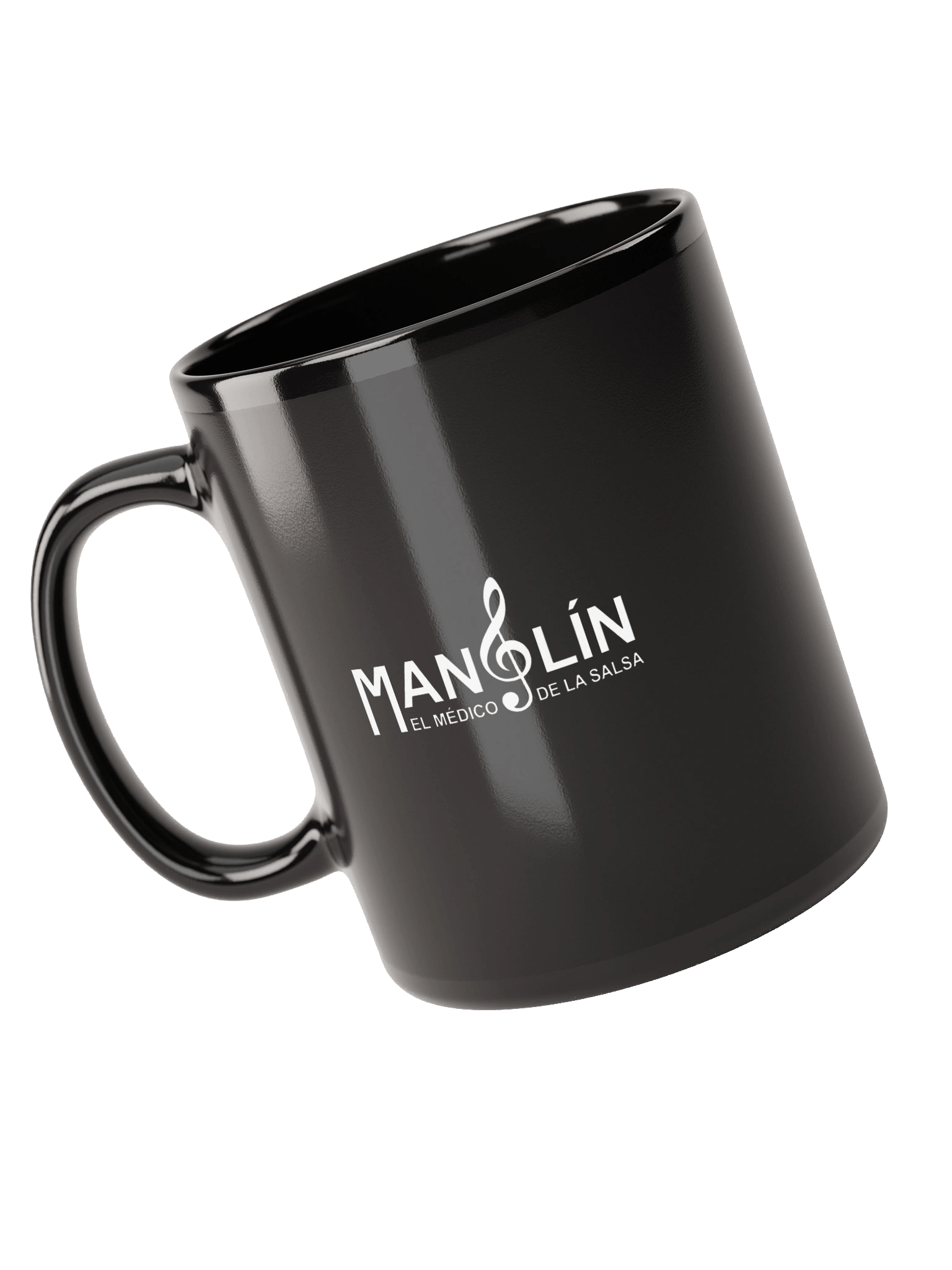 Manolín - Black Glossy Mug product image (3)
