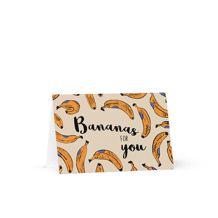 Banana Love Greeting Card product image (1)