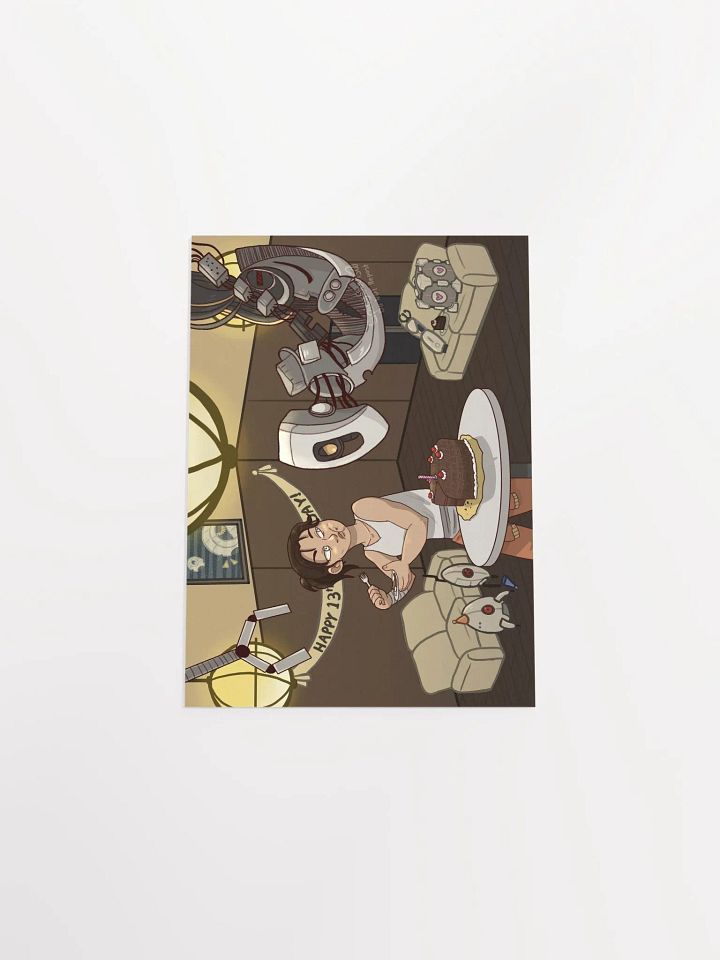 Portal 13th Anniversary Poster product image (1)