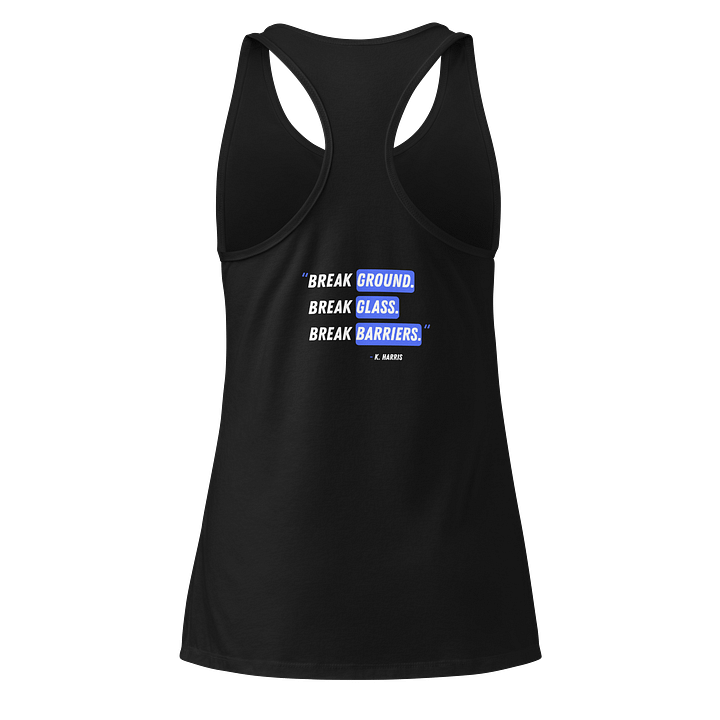 Kamala Would Never Racerback | B L A C K product image (2)