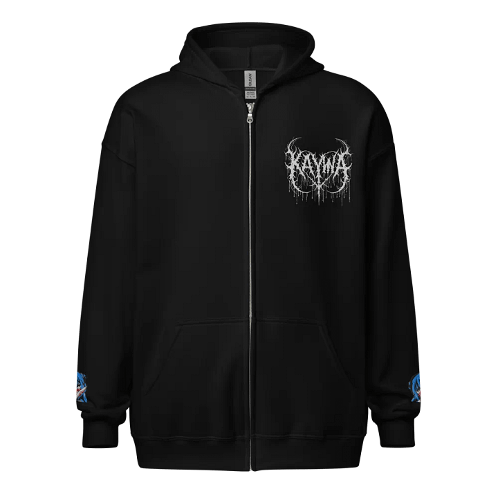 2D Font and Emote Zip Up Jacket product image (1)