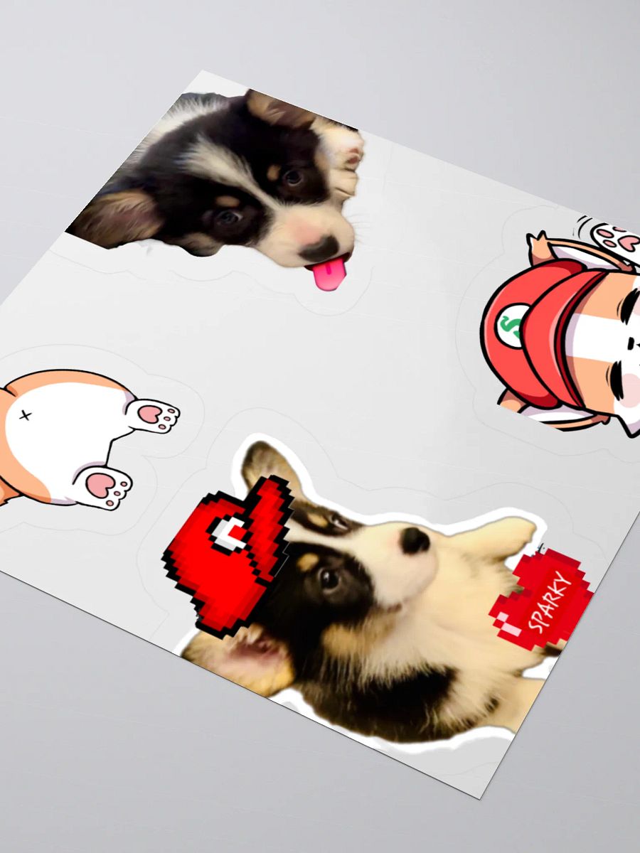 Slayer+Sparky Super Show limited print Kiss cut stickers 4-in-1 (up to 5.5" square set) product image (3)