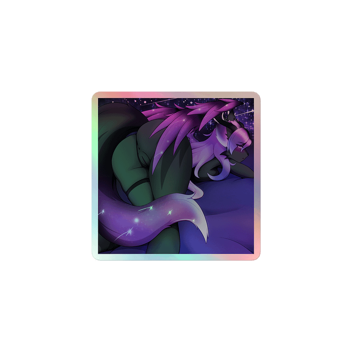 A Sliver Of A Starry Night Holographic Sticker product image (1)