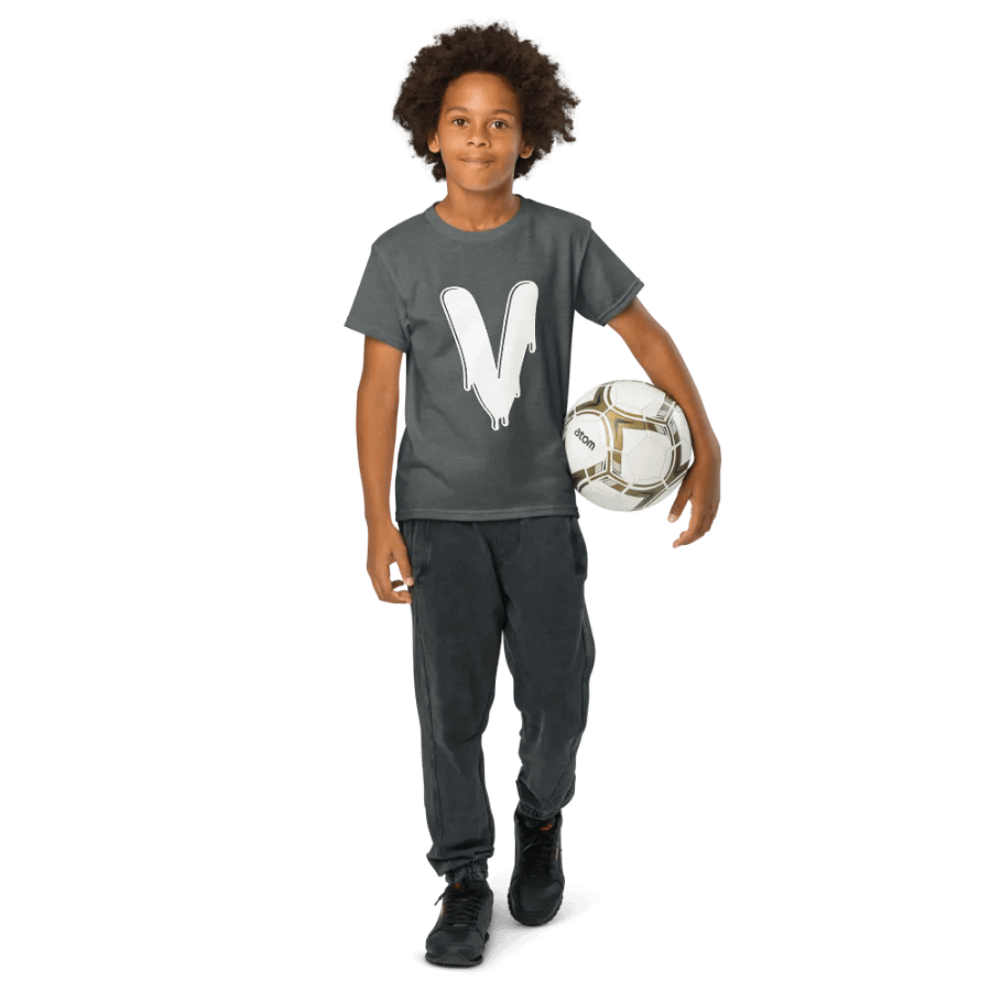Melting Alphabet | Letter V | Youth Sports Tee product image (24)
