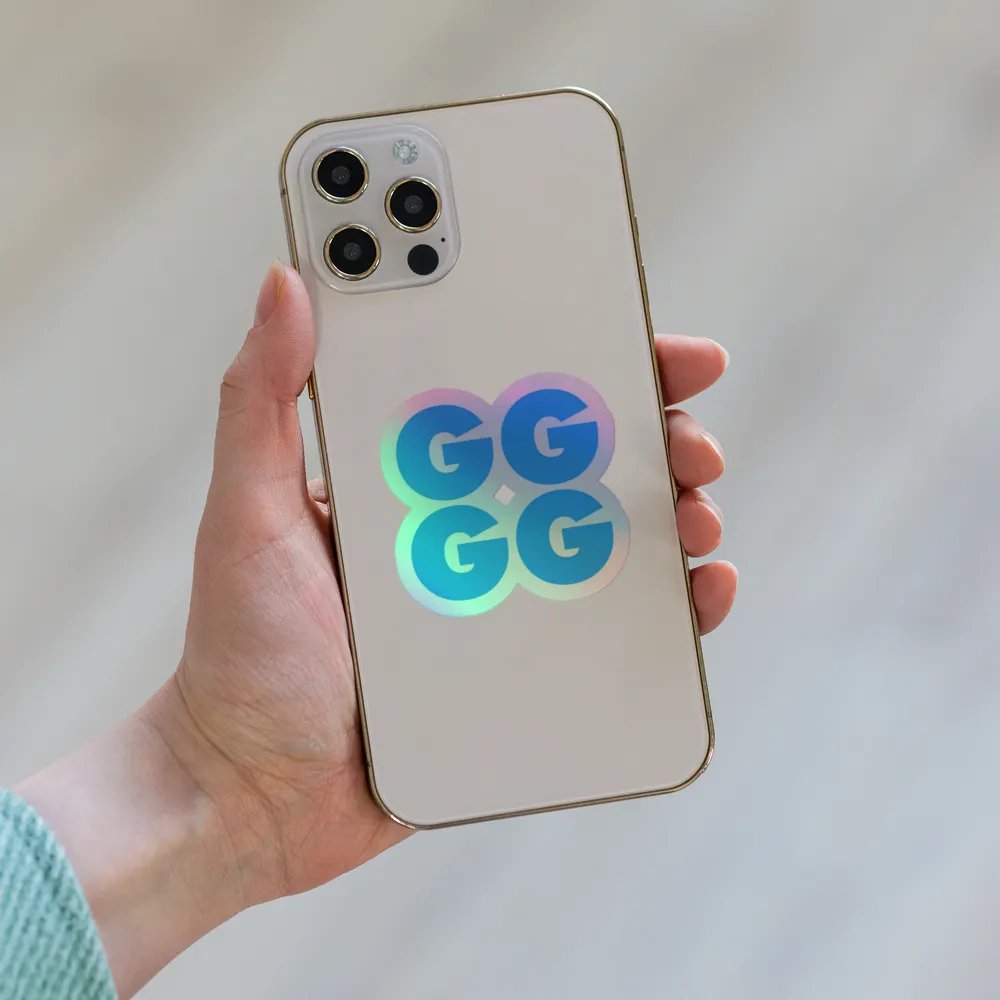 GG 2X Holographic Sticker product image (6)