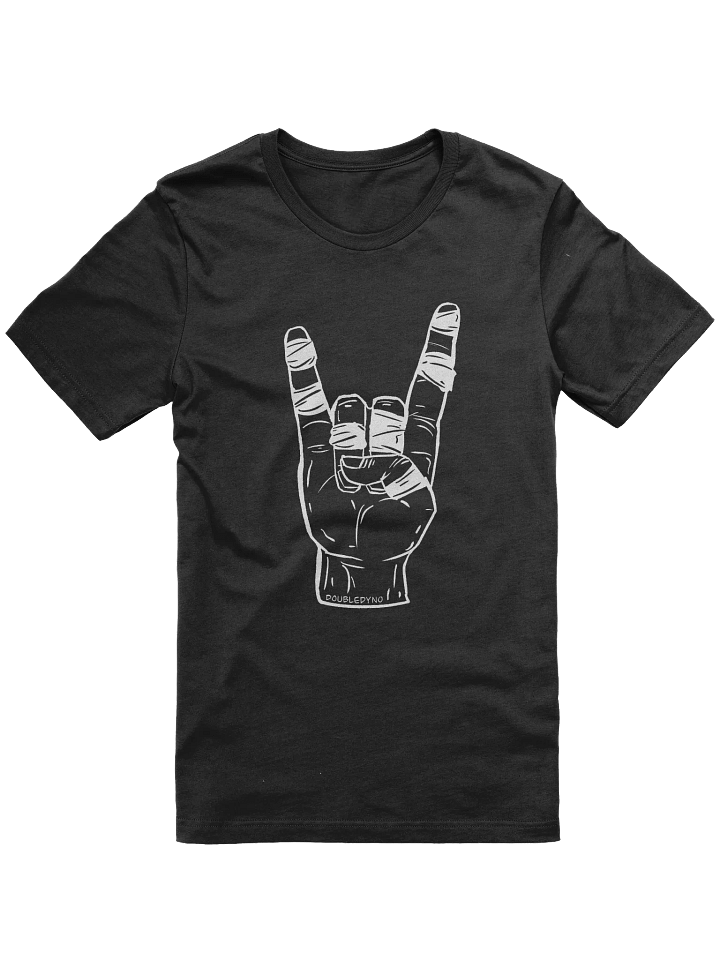 Taped climber hand horns T-Shirt product image (1)