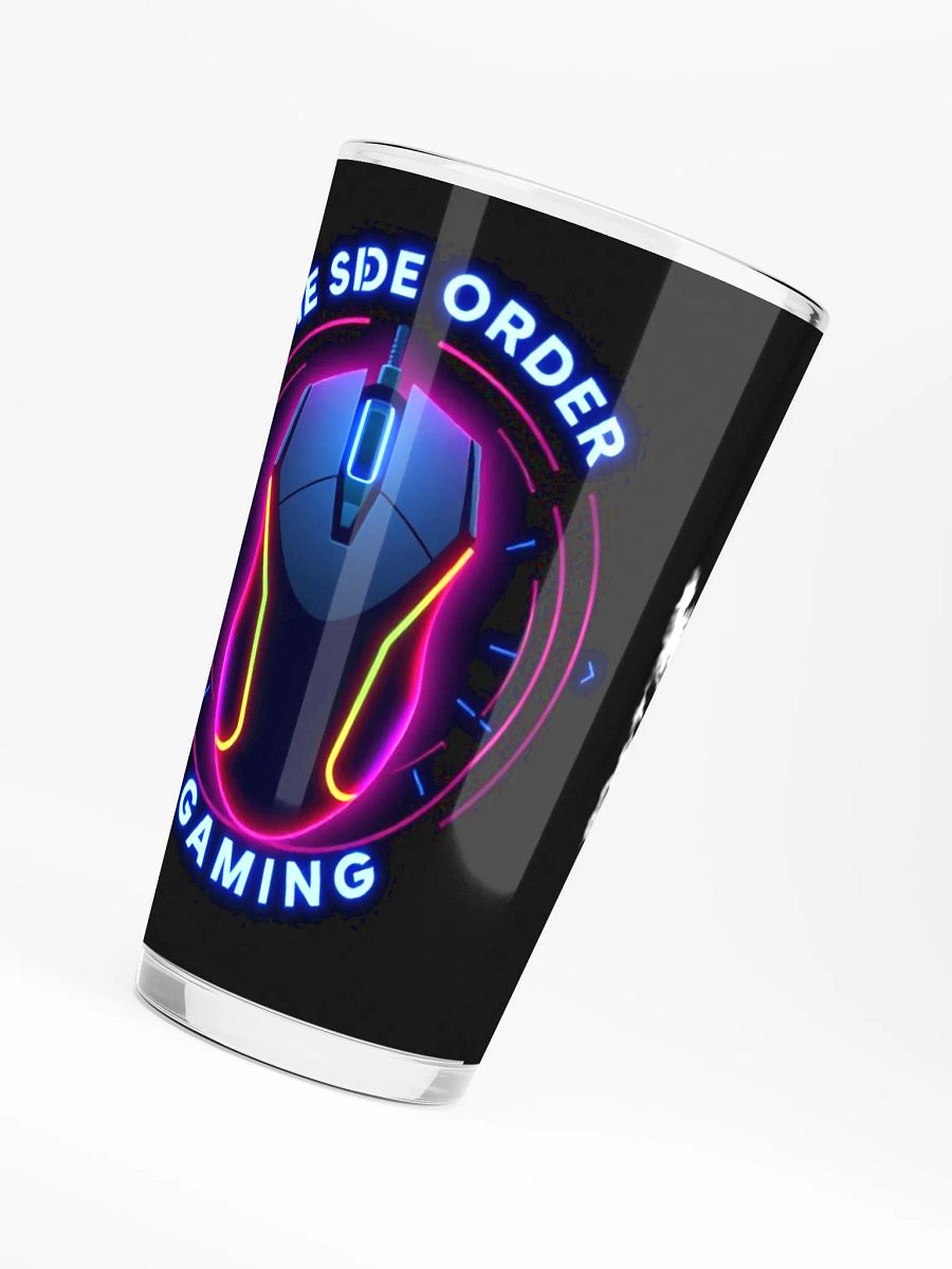 Neon Gaming Mouse Shaker Pint Glass product image (6)