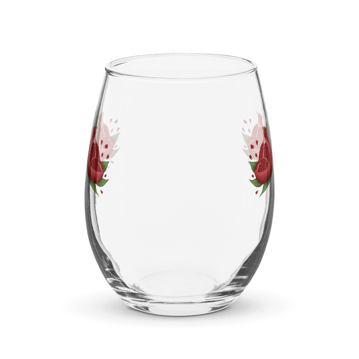 Moonie Poms Stemless Wine Glass product image (2)