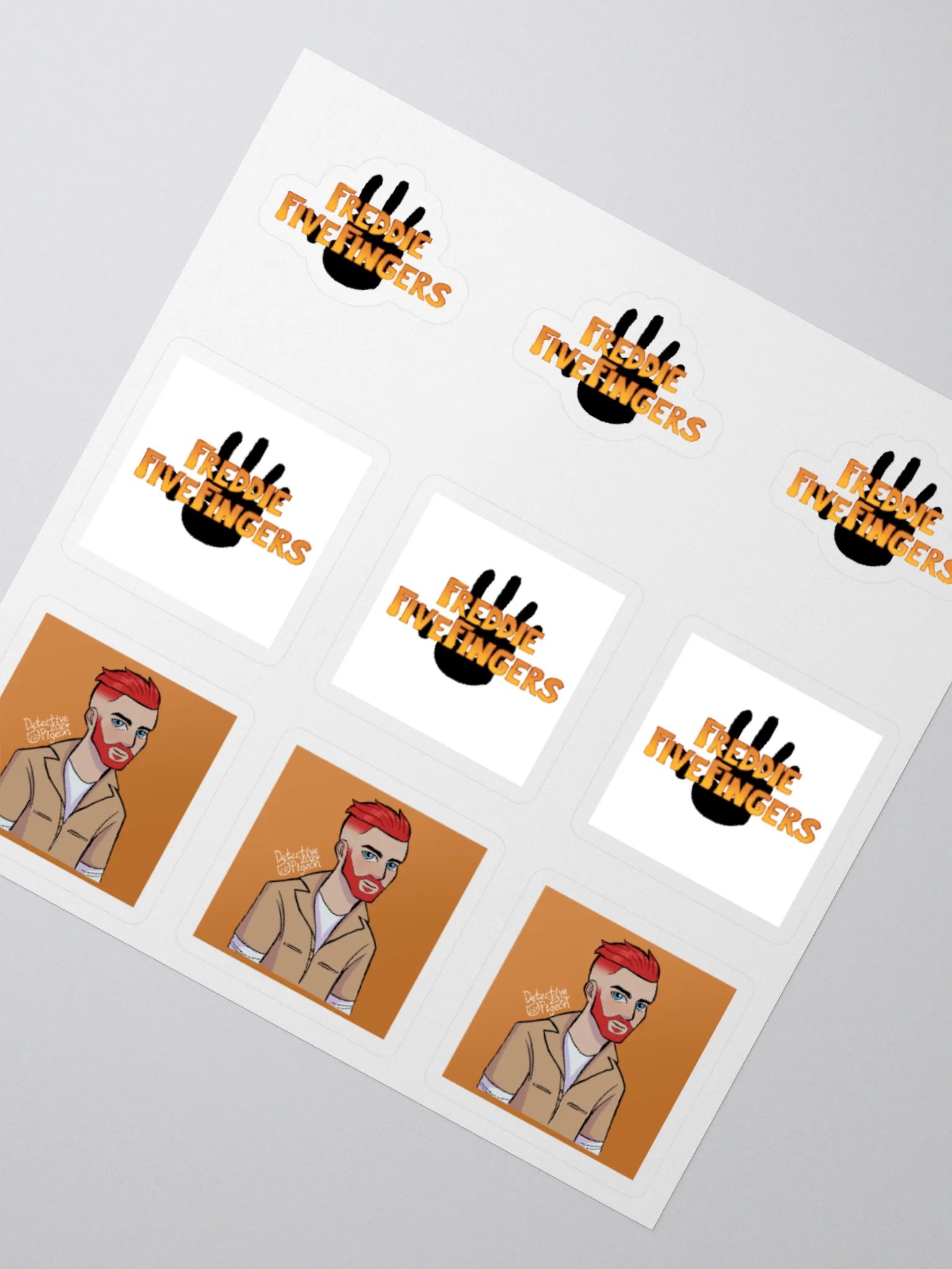 Freddie Fivefingers Sticker Collection product image (6)
