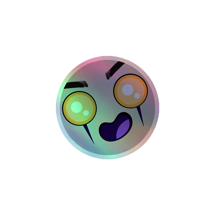 Harb Face Holo Sticker product image (1)